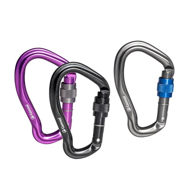 cords, slings and webbing 23kn climbing carabiner mountaineering d type metal clip auto locking heavy duty rock
cords, slings and webbing 23kn climbing carabiner mountaineering d type metal clip auto locking heavy duty rock