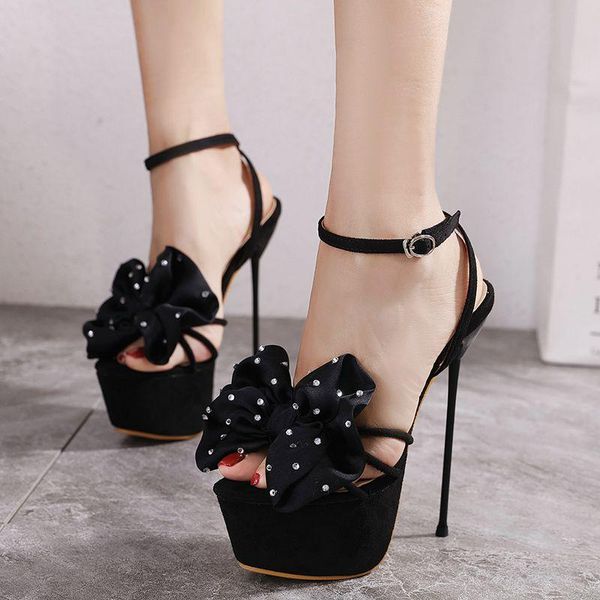 super high heel sandals superfine heel black sandals women 17 cm alien fetishism shoes female platform bowtie rhinestones sandal
super high heel sandals superfine heel black sandals women 17 cm alien fetishism shoes female platform bowtie rhinestones sandal