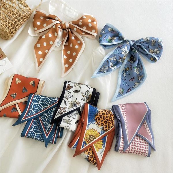 scarves small filament scarf female spring and autumn summer decoration double-sided ribbon hair band, Blue;gray
scarves small filament scarf female spring and autumn summer decoration double-sided ribbon hair band, Blue;gray