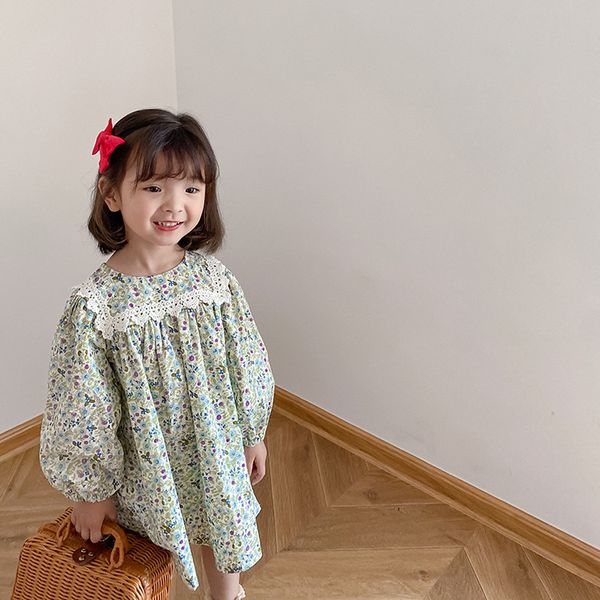 spring autumn baby girls floral lace patchwork princess dress cute girl cotton casual loose dresses 210303, Red;yellow
spring autumn baby girls floral lace patchwork princess dress cute girl cotton casual loose dresses 210303, Red;yellow