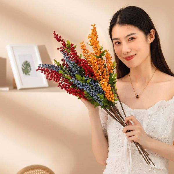 party decoration artificial bean berries branch fake flowers green plants wedding home festival year christmas berry vase
party decoration artificial bean berries branch fake flowers green plants wedding home festival year christmas berry vase