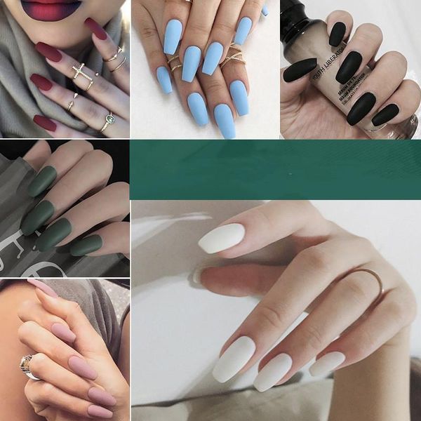 false nails 24pcs solid reusable detachable fake matte tips press on nail medium long flat fully paste into art manicure, Red;gold
false nails 24pcs solid reusable detachable fake matte tips press on nail medium long flat fully paste into art manicure, Red;gold
