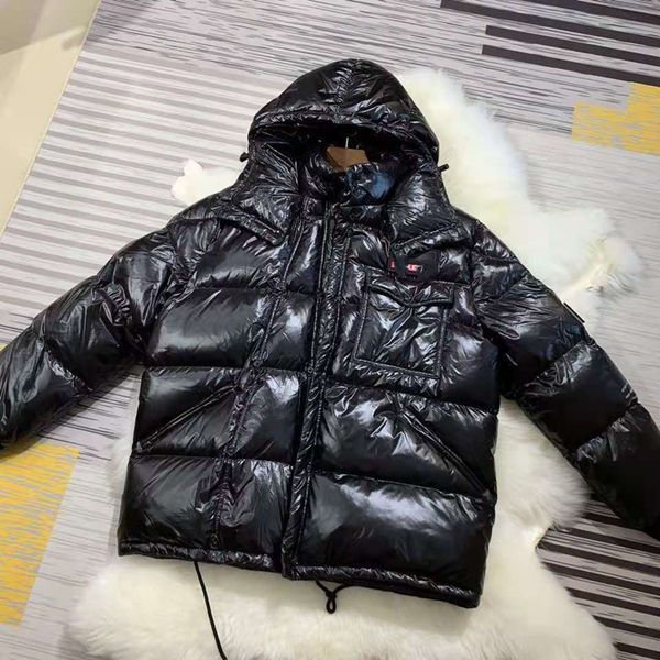 down coat 2021 double breasted winter classic men's and women's same jacket trend couple's thickened, Black
down coat 2021 double breasted winter classic men's and women's same jacket trend couple's thickened, Black