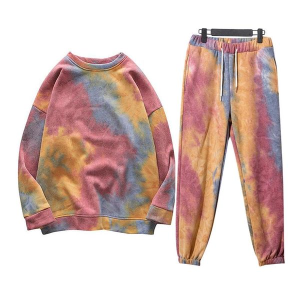 tie dye women sports 2 pieces sets autumn winter tracksuit female sweatshirts pullover hoodies suits fashion ladies hoodies set, White
tie dye women sports 2 pieces sets autumn winter tracksuit female sweatshirts pullover hoodies suits fashion ladies hoodies set, White