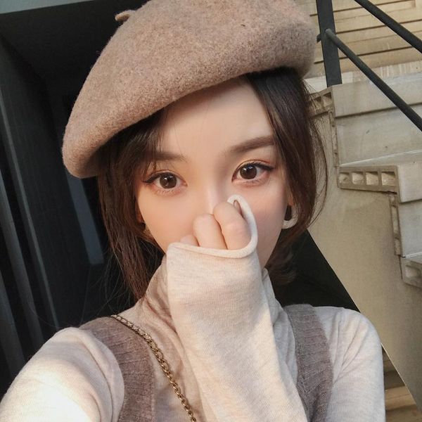 berets king wheat 2021 autumn and winter wool solid color women beret keep warm female lady hat purple green camel khaki girl cap, Blue;gray
berets king wheat 2021 autumn and winter wool solid color women beret keep warm female lady hat purple green camel khaki girl cap, Blue;gray