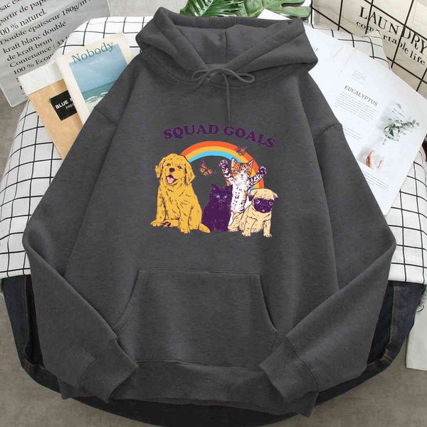 men's and women's hoodi and rainbow printed sweatshirts, long sved street cloth, with pockets, casual, loose, polar, warm, autumn, Black
men's and women's hoodi and rainbow printed sweatshirts, long sved street cloth, with pockets, casual, loose, polar, warm, autumn, Black