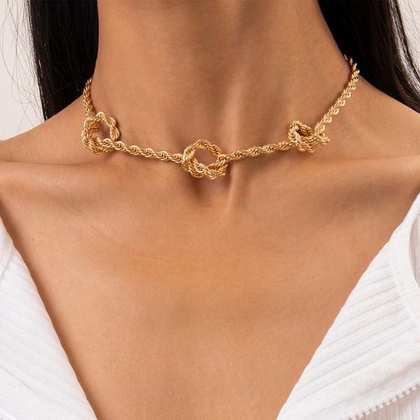 pendant necklaces lacteo steampunk handmade twist chain round circle choker necklace fashion trendy night club jewelry 2021 accessories, Silver
pendant necklaces lacteo steampunk handmade twist chain round circle choker necklace fashion trendy night club jewelry 2021 accessories, Silver