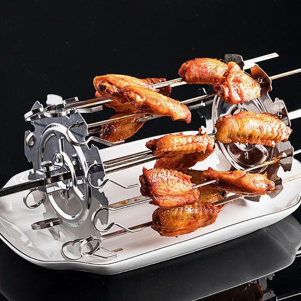 tools & accessories stainless steel barbecue cage innovative delicate rotating grill bbq roaster foods skewer oven for picnic
tools & accessories stainless steel barbecue cage innovative delicate rotating grill bbq roaster foods skewer oven for picnic