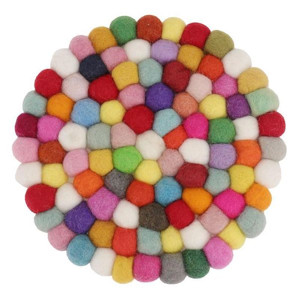 mats & pads 1pc handmade woolen felt ball placemat circular color home display decor kitchen table decoration accessories
mats & pads 1pc handmade woolen felt ball placemat circular color home display decor kitchen table decoration accessories