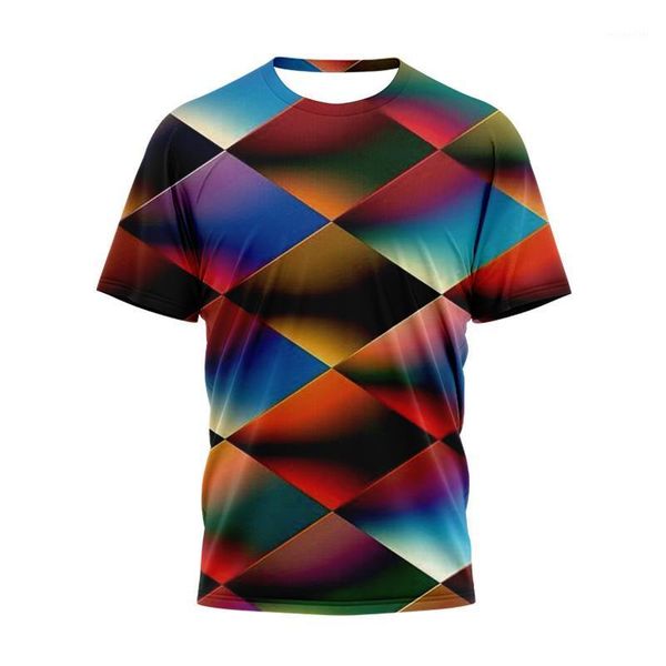 years 3d casual round neck t-shirt fashion digital printing block diagram summer short-sleeved men's t-shirts, White;black
years 3d casual round neck t-shirt fashion digital printing block diagram summer short-sleeved men's t-shirts, White;black