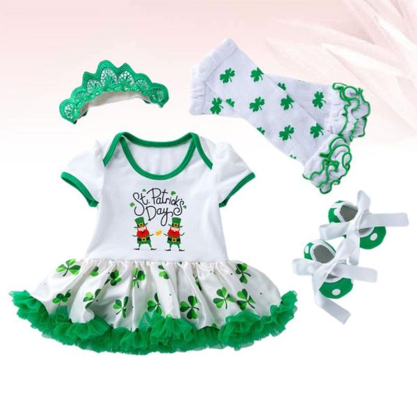 clothing sets 1 set of saint patrick day baby costume dress spring summer clothes for 0-3 months (dress + stockings shoes, White
clothing sets 1 set of saint patrick day baby costume dress spring summer clothes for 0-3 months (dress + stockings shoes, White