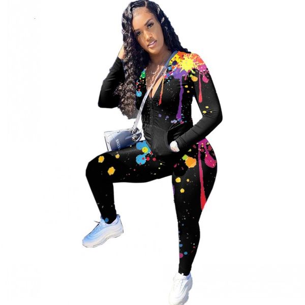 2 female ensemble autumn winter fashion inkjet front printing pocket leisure clothes with zipper full sleeve and matching pants 29av, Gray
2 female ensemble autumn winter fashion inkjet front printing pocket leisure clothes with zipper full sleeve and matching pants 29av, Gray