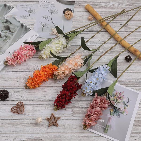 decorative flowers & wreaths single branch violet hyacinth artificial flower for home decoration silk wedding background fake floral wreath
decorative flowers & wreaths single branch violet hyacinth artificial flower for home decoration silk wedding background fake floral wreath