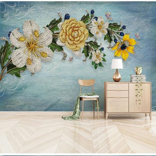 wallpapers custom wallpaper modern and simple 3d jewelry flower european background wall decoration painting sticker tapet papel
wallpapers custom wallpaper modern and simple 3d jewelry flower european background wall decoration painting sticker tapet papel