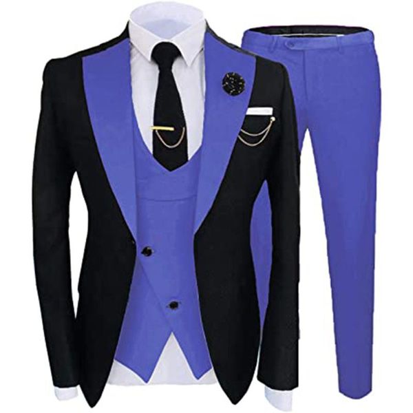 men's suits & blazers formal for men wedding slim fit 3 pieces dress business party jacket vest pants tailor-made groom wear blazer tux, White;black
men's suits & blazers formal for men wedding slim fit 3 pieces dress business party jacket vest pants tailor-made groom wear blazer tux, White;black