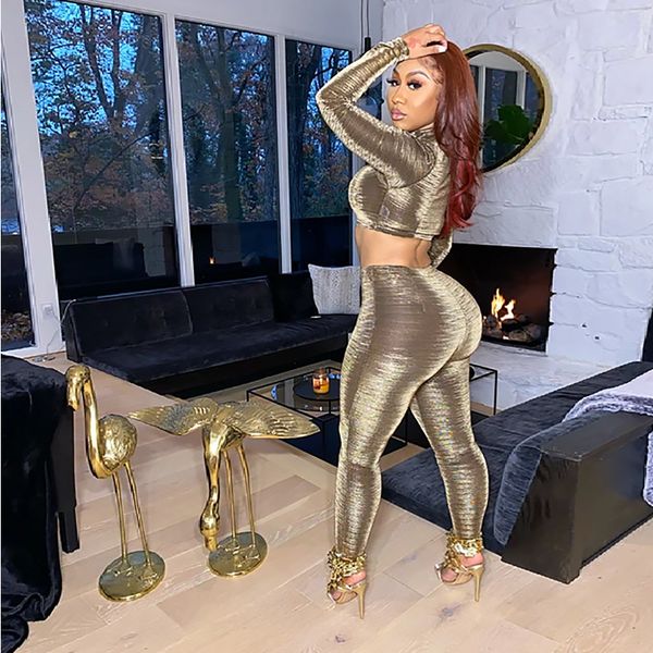 2021 new 2-piece women's solid round neck long sleeve shorts pants club set hsh0, Gray 
2021 new 2-piece women's solid round neck long sleeve shorts pants club set hsh0, Gray