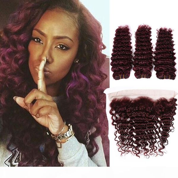 laurindahair red ombre deep wave bundles with closure brazilian hair weave bundles with closure ombre 100 human hair weave, Black;brown
laurindahair red ombre deep wave bundles with closure brazilian hair weave bundles with closure ombre 100 human hair weave, Black;brown