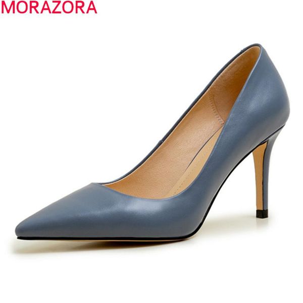 dress shoes morazora 2021 genuine leather stiletto high heels pointed toe party summer shallow women pumps black apricot
dress shoes morazora 2021 genuine leather stiletto high heels pointed toe party summer shallow women pumps black apricot