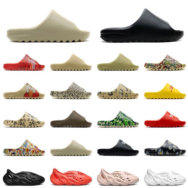 with box 2021 summer slides slippers fashion foam runner desert sand triple black resin slide sandal men women kid slipper
with box 2021 summer slides slippers fashion foam runner desert sand triple black resin slide sandal men women kid slipper