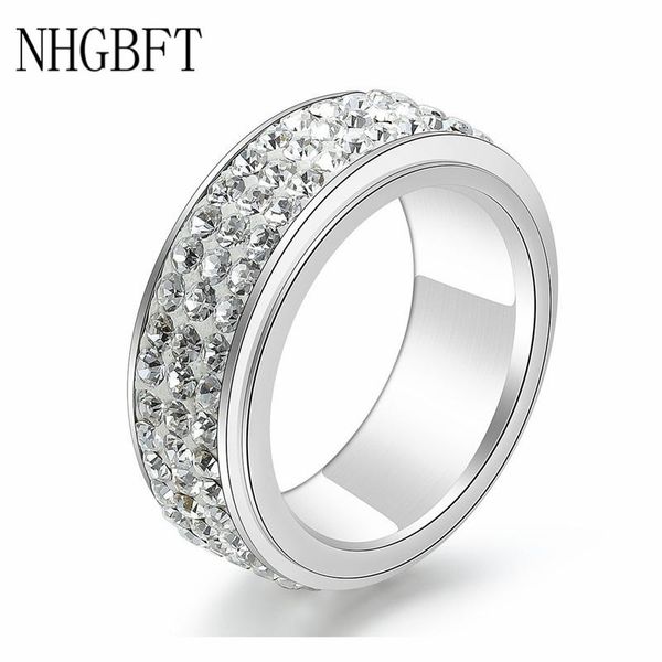 wedding rings nhgbft stainless steel three row ring for womens engagement jewelry finger, Slivery;golden
wedding rings nhgbft stainless steel three row ring for womens engagement jewelry finger, Slivery;golden