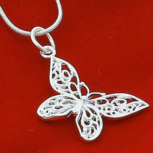 pendant necklaces style 925 sliver butterfly snake chain necklace for women wedding engagement birthday anniversary trendy gift, Silver
pendant necklaces style 925 sliver butterfly snake chain necklace for women wedding engagement birthday anniversary trendy gift, Silver