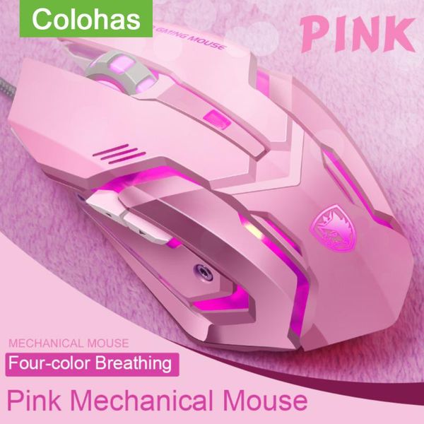 mechanical wired silent mouse professional gaming mouse 3200dpi cute pink computer support macro definition cute
mechanical wired silent mouse professional gaming mouse 3200dpi cute pink computer support macro definition cute