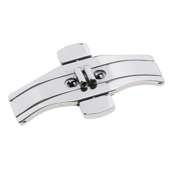 watch bands blesiya stainless steel double click butterfly deployment clasp buckle, Black;brown
watch bands blesiya stainless steel double click butterfly deployment clasp buckle, Black;brown