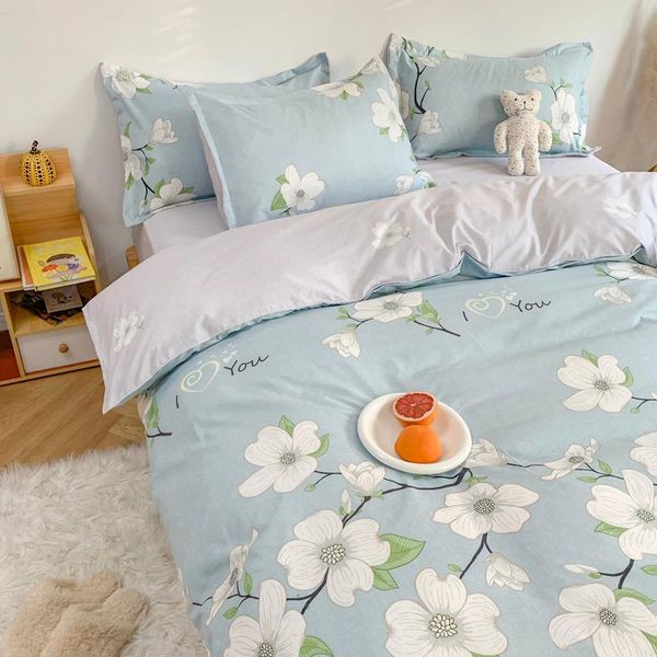 bedding sets home textile blue flowers duvet cover pillow case bed sheet ab side quilt boy kid teen girl linens set king
bedding sets home textile blue flowers duvet cover pillow case bed sheet ab side quilt boy kid teen girl linens set king