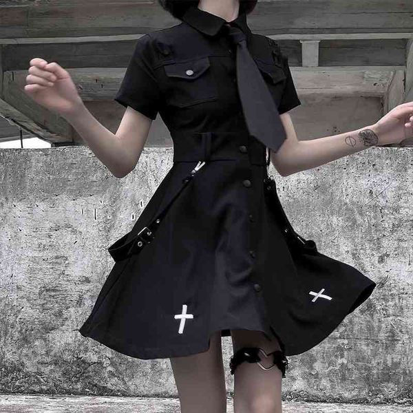 japanese lolita gothic cross punk womens dresses dark academia aesthetic mini black kawaii emo alt plus size clothes, Black;gray
japanese lolita gothic cross punk womens dresses dark academia aesthetic mini black kawaii emo alt plus size clothes, Black;gray