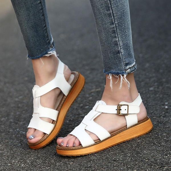 sandals weave gladiator women genuine leather flip flops back strap platform sandalias silver summer shoes woman, Black
sandals weave gladiator women genuine leather flip flops back strap platform sandalias silver summer shoes woman, Black