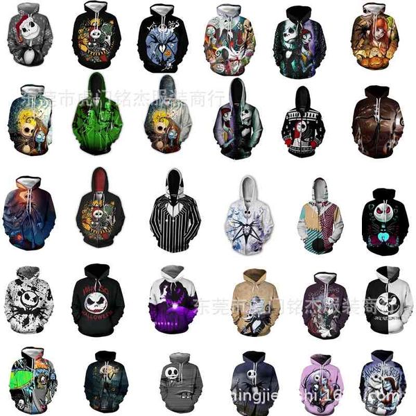 popular christmas eve scaremonger 3d printing cardigan hoodie cosplay movie peripheral, Black
popular christmas eve scaremonger 3d printing cardigan hoodie cosplay movie peripheral, Black