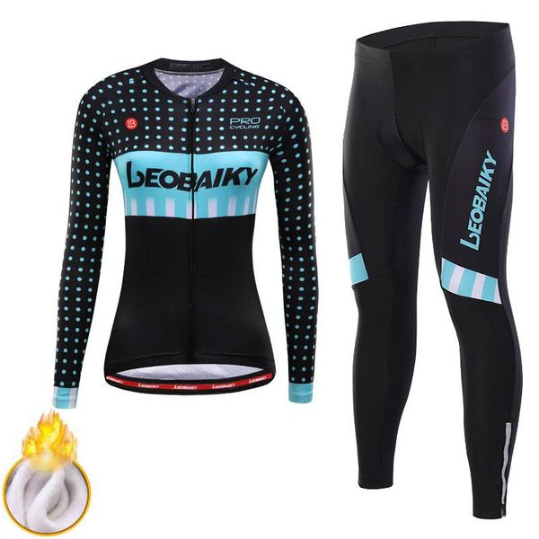 racing sets winter thermal fleece cycling set women mountain bicycle clothing mtb bike outfit outdoor sportswear riding dress skinsuit, Black;blue
racing sets winter thermal fleece cycling set women mountain bicycle clothing mtb bike outfit outdoor sportswear riding dress skinsuit, Black;blue
