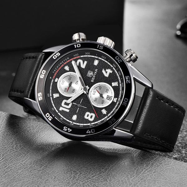 wristwatches benyar brand men's watches fashion waterproof multi-function calendar watch leisure sports automatic quartz, Slivery;brown
wristwatches benyar brand men's watches fashion waterproof multi-function calendar watch leisure sports automatic quartz, Slivery;brown