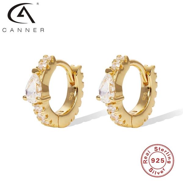 hoop & huggie canner fashion heart shape earrings for women 100% real 925 sterling silver hoops diamond fine jewelry pendientes, Golden;silver
hoop & huggie canner fashion heart shape earrings for women 100% real 925 sterling silver hoops diamond fine jewelry pendientes, Golden;silver