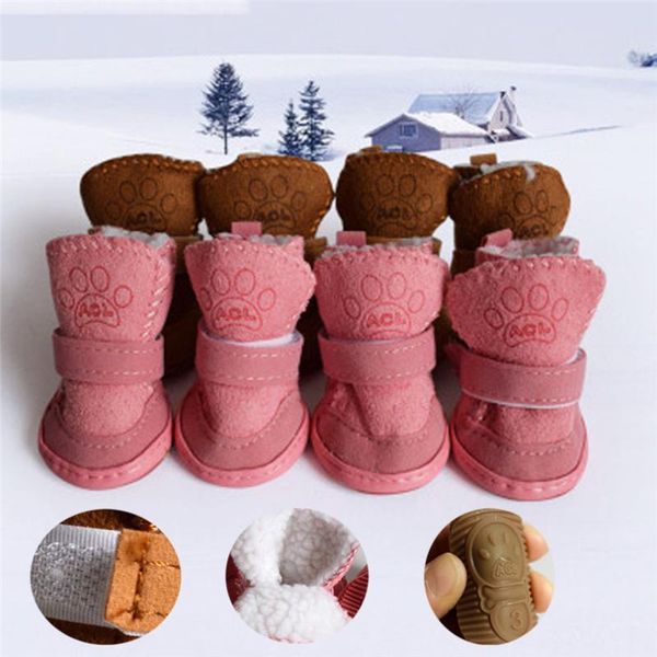 dog apparel 2021 winter warm shoes for dogs 4pcs/set cute boots snow walking cotton blend puppy sneakers pet supplies #25d27
dog apparel 2021 winter warm shoes for dogs 4pcs/set cute boots snow walking cotton blend puppy sneakers pet supplies #25d27