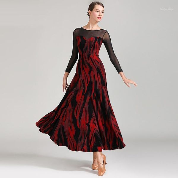stage wear latin ballroom dress for dancing women dance flamenco practice foxtrot modern costumes, Black;red
stage wear latin ballroom dress for dancing women dance flamenco practice foxtrot modern costumes, Black;red