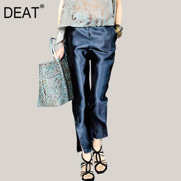 women's pants & capris deat 2021 spring and summer women fashion clothes tide high waist full length female trousers wk44817xl, Black;white
women's pants & capris deat 2021 spring and summer women fashion clothes tide high waist full length female trousers wk44817xl, Black;white