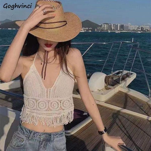 women's tanks & camis camisole women summer hollow out knitting vacation basic cropped female all-match bras beach fashion harajuku des, White
women's tanks & camis camisole women summer hollow out knitting vacation basic cropped female all-match bras beach fashion harajuku des, White