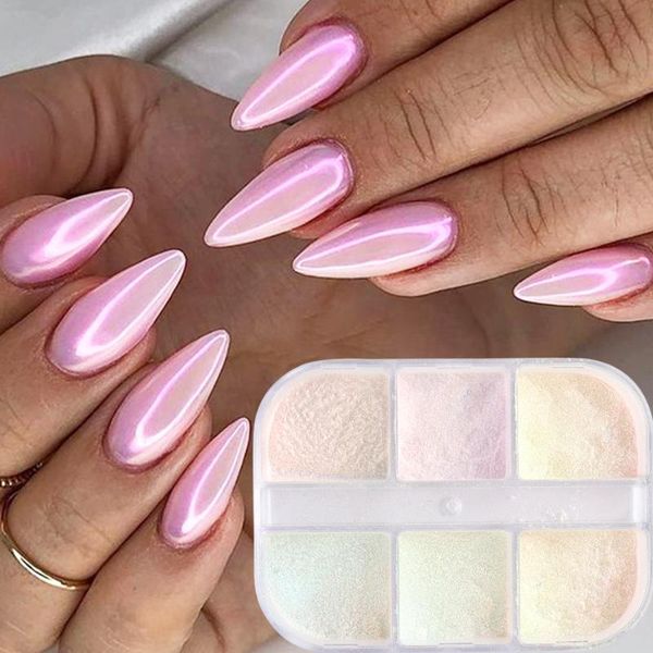 nail glitter 6 grids aurora powder chrome mirror pearl shell rubbing pigment dust art decorations charm manicure le1909-12, Silver;gold
nail glitter 6 grids aurora powder chrome mirror pearl shell rubbing pigment dust art decorations charm manicure le1909-12, Silver;gold