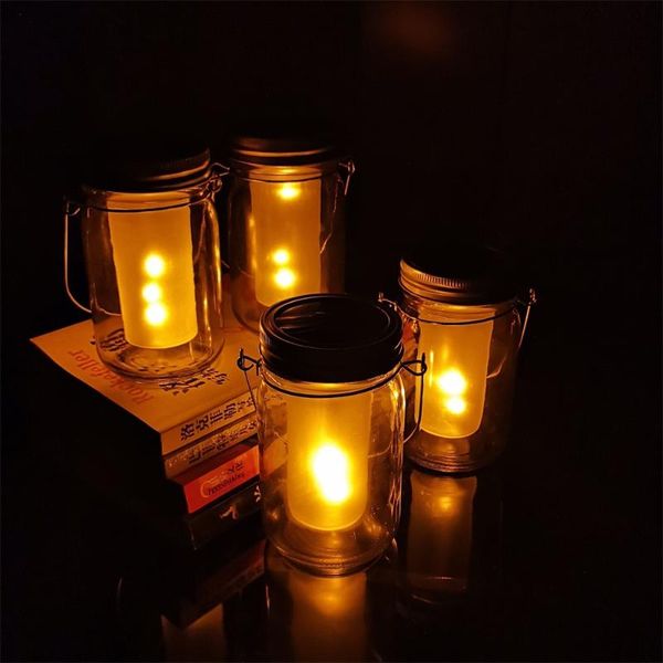 portable lanterns solar powered mason jar bottle lantern camping light candle flame flicker 12led outdoor garden hanging tent lamp waterproo
portable lanterns solar powered mason jar bottle lantern camping light candle flame flicker 12led outdoor garden hanging tent lamp waterproo