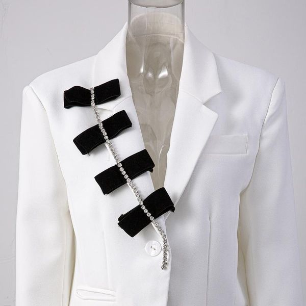 women's suits & blazers 2021 spring white suit coat temperament commute solid color one button collar cotton jacket long sleeve slim bl, White;black
women's suits & blazers 2021 spring white suit coat temperament commute solid color one button collar cotton jacket long sleeve slim bl, White;black