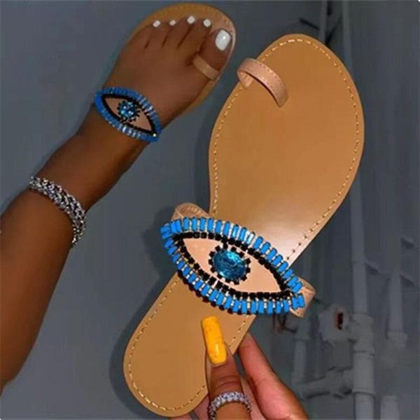 sandals summer plus size women's flat-bottomed feng rhinestone eye decoration set toe and slippers shoes, Black
sandals summer plus size women's flat-bottomed feng rhinestone eye decoration set toe and slippers shoes, Black