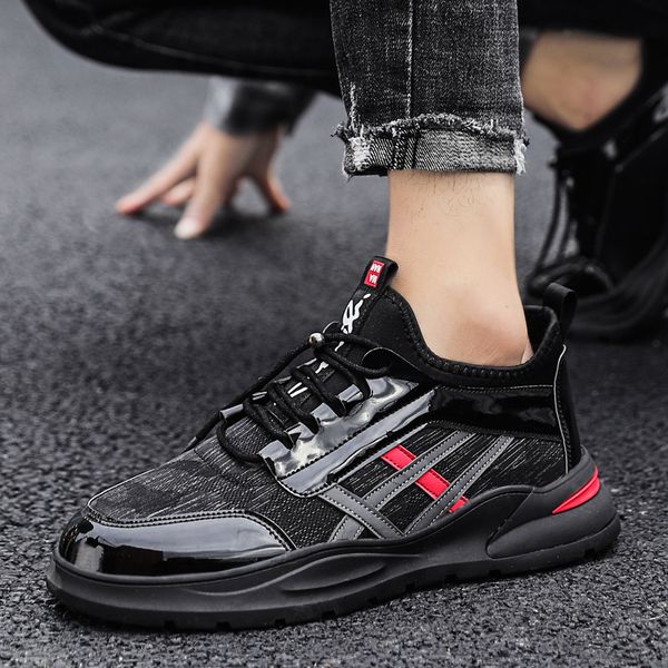 2021 new spring breathable leather sneakers for casual lightweight outdoor walking sport shoes soft outsole men krasovki zasm, Black
2021 new spring breathable leather sneakers for casual lightweight outdoor walking sport shoes soft outsole men krasovki zasm, Black