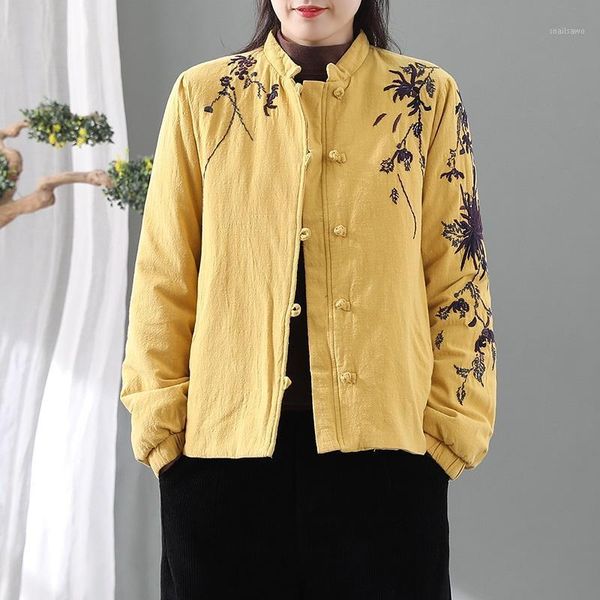 chinese style clothing women blouses 2021 winter vintage loose warm cotton coat buckle thick jacket casual 12238 ethnic, Red
chinese style clothing women blouses 2021 winter vintage loose warm cotton coat buckle thick jacket casual 12238 ethnic, Red