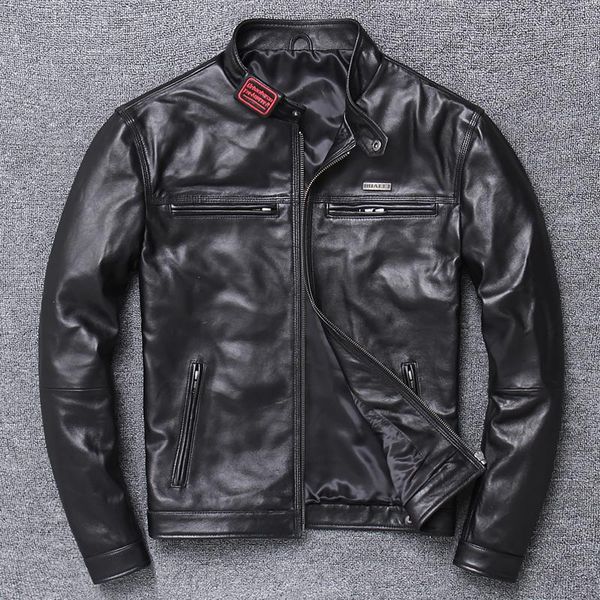 men's leather & faux 2021 genuine brand vintage vegetable-tanned sheepskin black jacket large size warm motorcycle biker coat
men's leather & faux 2021 genuine brand vintage vegetable-tanned sheepskin black jacket large size warm motorcycle biker coat