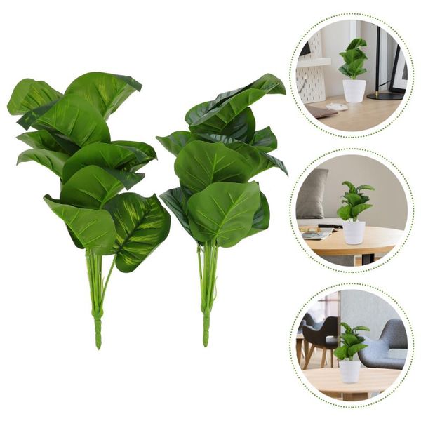 decorative flowers & wreaths 2pcs artificial leaves ornaments simulation adornments decors
decorative flowers & wreaths 2pcs artificial leaves ornaments simulation adornments decors