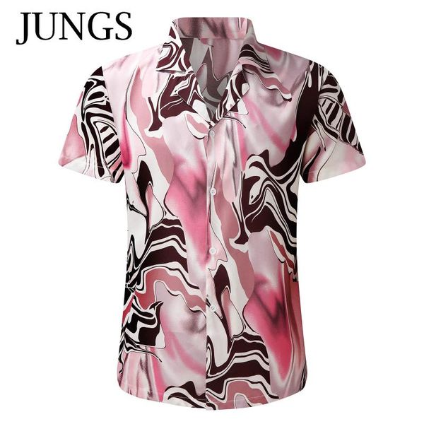 men's casual shirts summer man shirt loose print color breathable quick dry harajuku streetwear hip hop men all-match, White;black
men's casual shirts summer man shirt loose print color breathable quick dry harajuku streetwear hip hop men all-match, White;black