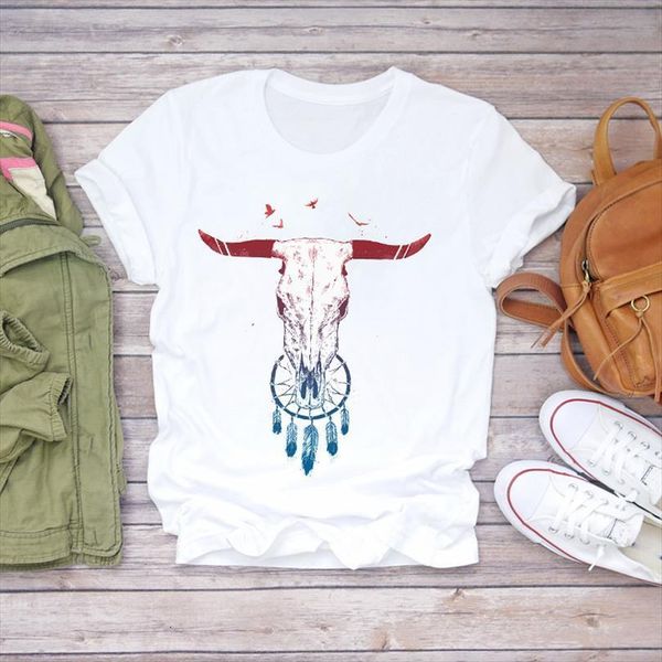 men watercolor heifer feather t shirts fashion vintage clothes lady mens ladies graphic female tee, White;black
men watercolor heifer feather t shirts fashion vintage clothes lady mens ladies graphic female tee, White;black