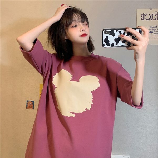 new women's t shirt summer short sleeve t-shirts tee o-neck ladies girls cotton tshirt female zwhe, White
new women's t shirt summer short sleeve t-shirts tee o-neck ladies girls cotton tshirt female zwhe, White