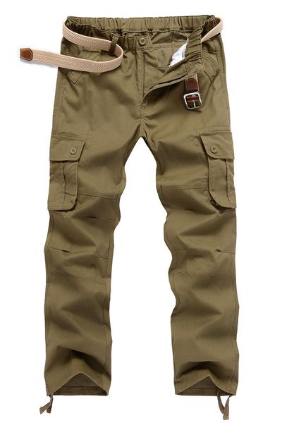 men's pants military style tactical men multiple pockets cargo man loose cotton tacitcal trousers urban clothing 5xl, Black
men's pants military style tactical men multiple pockets cargo man loose cotton tacitcal trousers urban clothing 5xl, Black